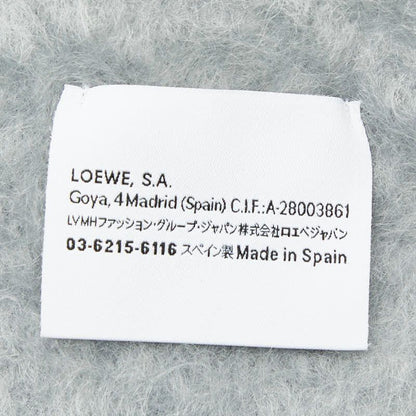 Loewe Anagram Gray Wool Nylon Mohair Women's