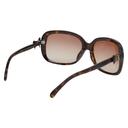 Chanel Cocomark Ribbon Sunglasses Gradient Lens 5171-a Brown Plastic Women's