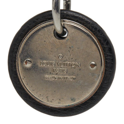 Louis Vuitton Taiga Porto Cles Neo Club Key Holder Charm Black Silver