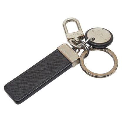 Louis Vuitton Taiga Porto Cles Neo Club Key Holder Charm Black Silver