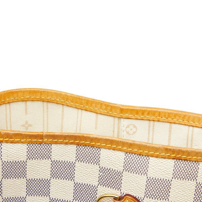 Louis Vuitton Damier Azure Neverfull GM One Shoulder Bag Tote Bag N51108 White