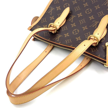 Louis Vuitton Popincourt O Monogram Leather × PVC Brown Tote Bag Gold M40007