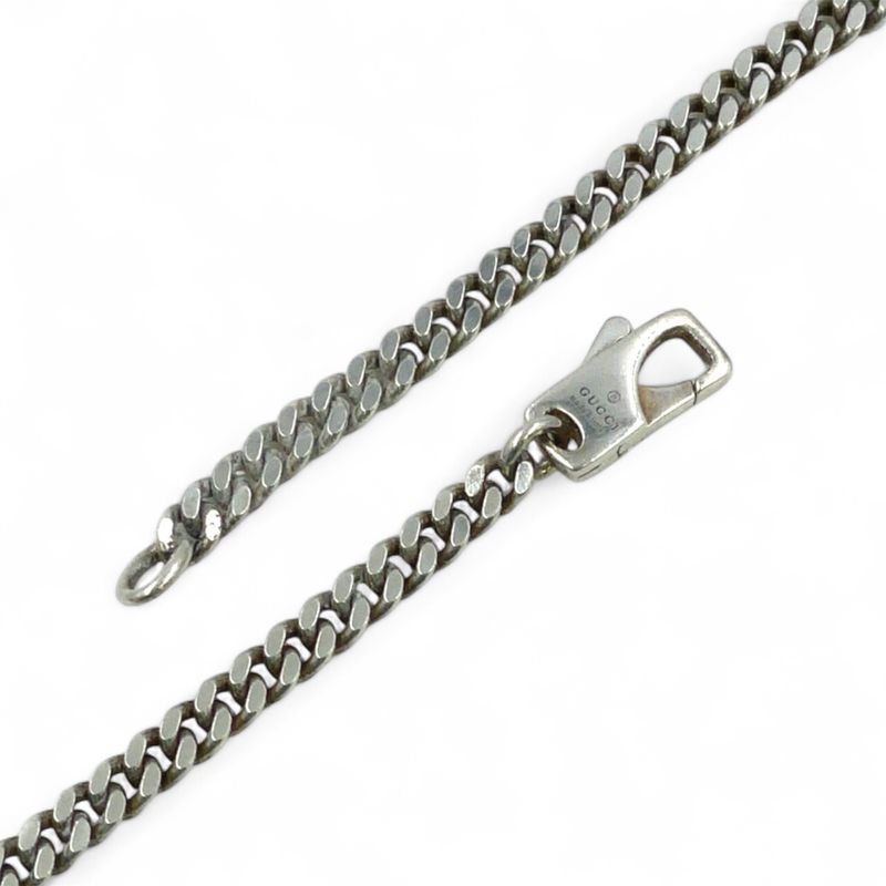 Gucci Interlocking Sv925 Silver Necklace
