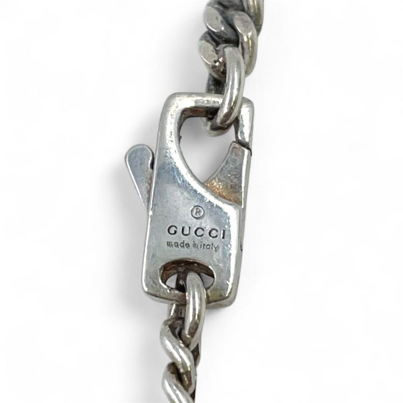Gucci Interlocking Sv925 Silver Necklace