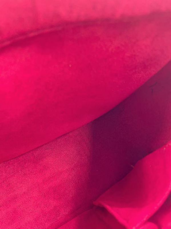 Louis Vuitton Vivacite GM Monogram Leather ×PVC Brown Shoulder Bag Gold M51163