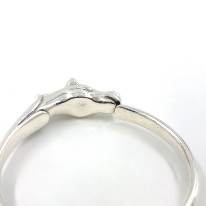 Hermes Cheval Horse Sv925 Silver Bangle