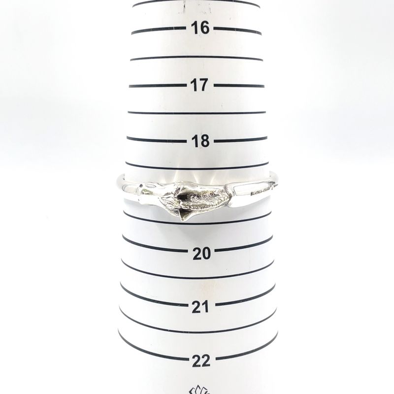 Hermes Cheval Horse Sv925 Silver Bangle