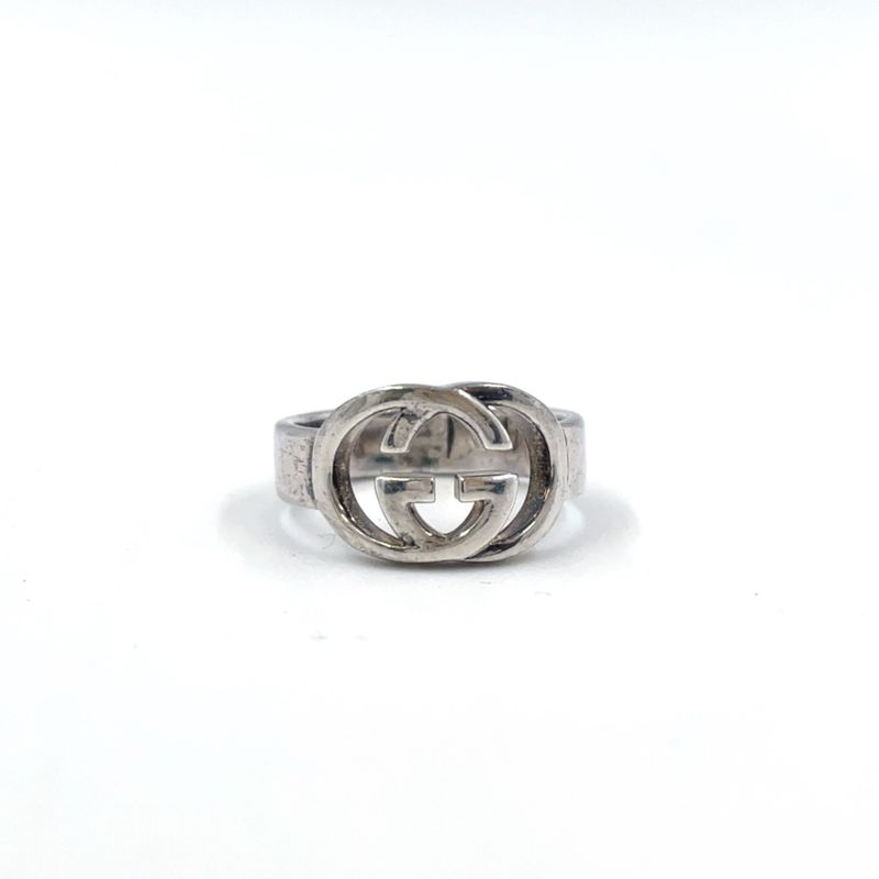 Gucci Interlocking G Sv925 Silver Ring