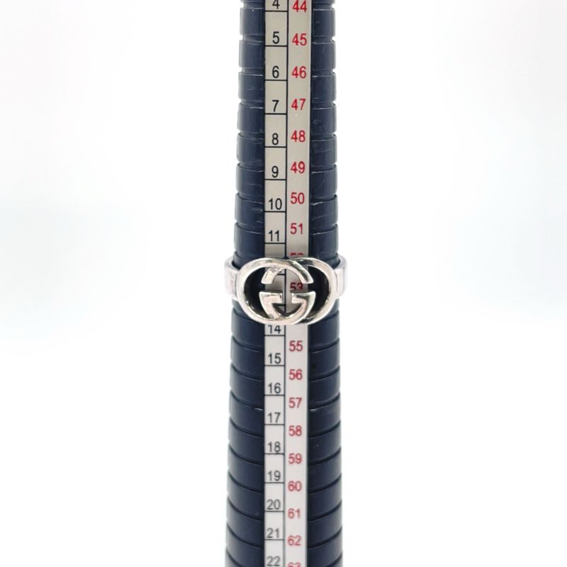 Gucci Interlocking G Sv925 Silver Ring