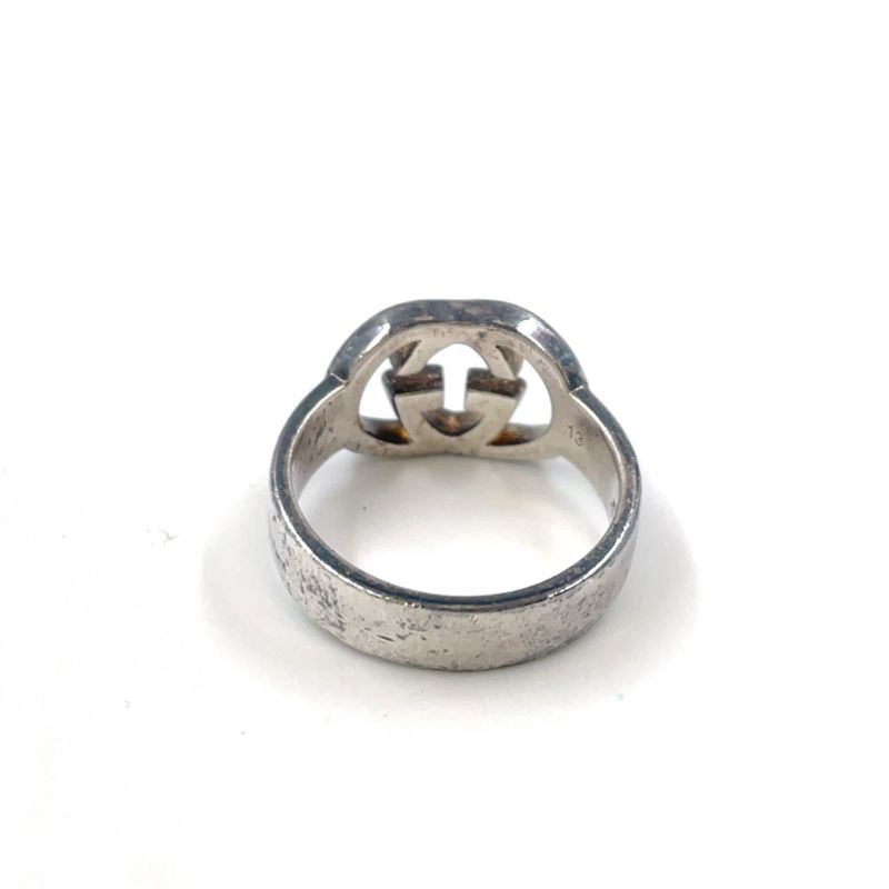 Gucci Interlocking G Sv925 Silver Ring
