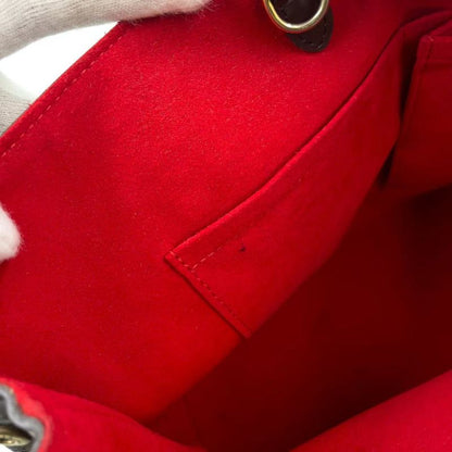 Louis Vuitton Hampstead PM Damier Ebene Damier Ebene Leather × PVC Brown Tote