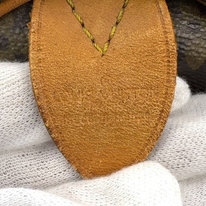 Louis Vuitton Speedy 30 Monogram Leather X PVC Brown Handbag Gold M41526