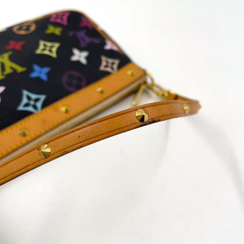 Louis Vuitton Pochette Accessory Monogram Multicolor Monogram Multicolor Noir
