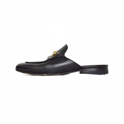 Gucci Princetown Horsebit Mule Loafers 36 Black 423513 AA