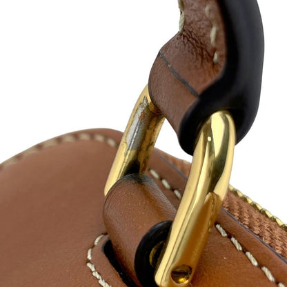 Celine Mini Vanity Case Cuir Triomphe 2WAY Shoulder Bag Double Zipper Handbag