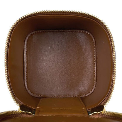 Celine Mini Vanity Case Cuir Triomphe 2WAY Shoulder Bag Double Zipper Handbag