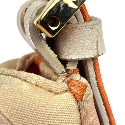 Fendi Zucca Logo Shoulder Bag Handbag One Shoulder Bag Fabric Orange 26725