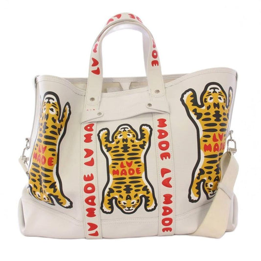 Louis Vuitton Nigo Trolley Bag Tote Bag Shoulder Bag 2 Way White M59366kh • OH