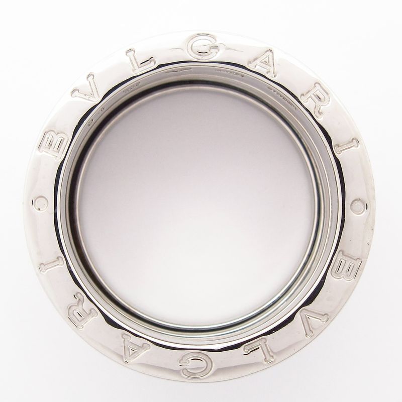 Bvlgari Ring 54 B-zero1 18K White Gold