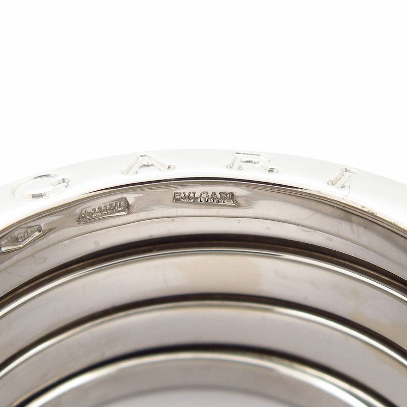 Bvlgari Ring 54 B-zero1 18K White Gold