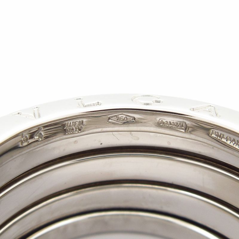 Bvlgari Ring 54 B-zero1 18K White Gold