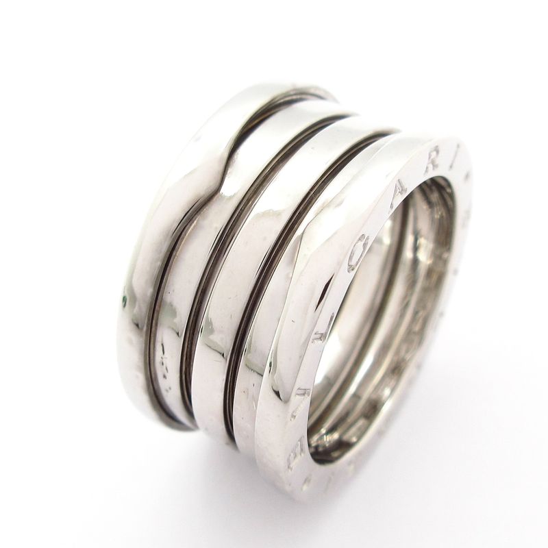 Bvlgari Ring 54 B-zero1 18K White Gold