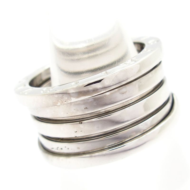 Bvlgari Ring 54 B-zero1 18K White Gold