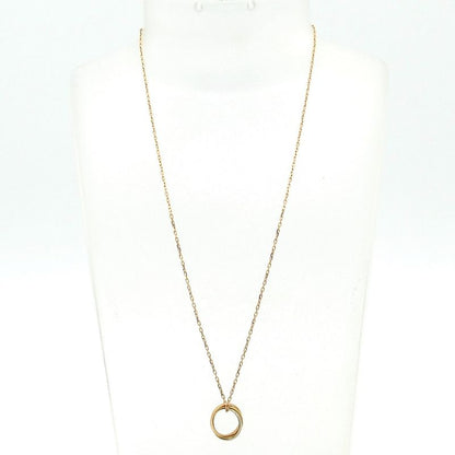 Cartier Necklace Baby Trinity 18K Three Color