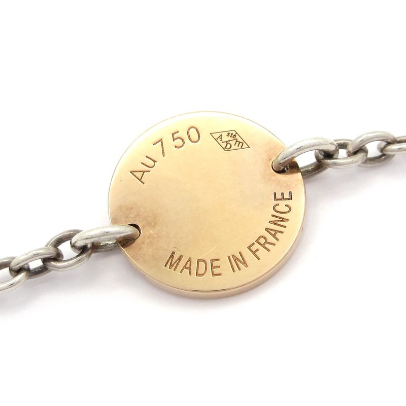 Hermes Necklace Serie 18K Pink Gold×silver