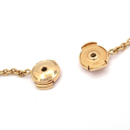 Hermes Earrings Chaine D'ancre Mini Punk 18K Pink Gold