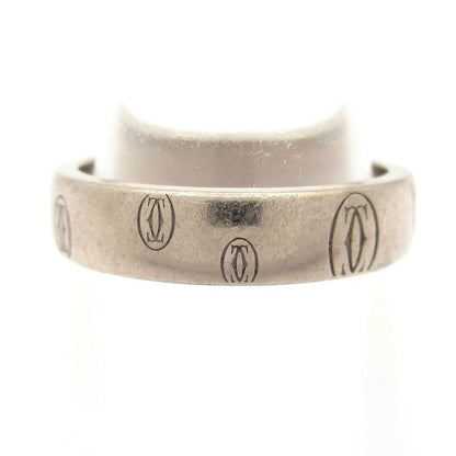 Cartier Ring 48 Happy Birthday 18K White Gold