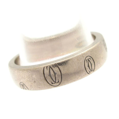 Cartier Ring 48 Happy Birthday 18K White Gold