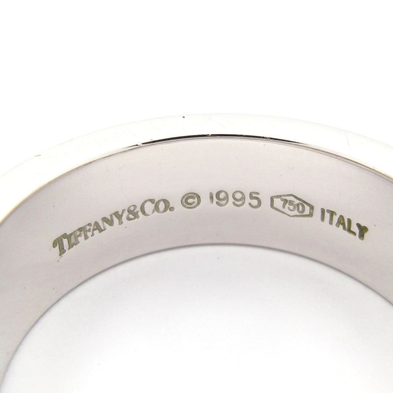 Tiffany & Co(tiffany & Co) Ring Atlas 18K White Gold X Diamond 3P Diamond