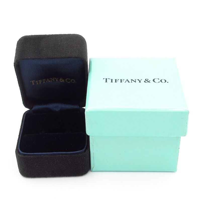 Tiffany & Co(tiffany & Co) Ring Atlas 18K White Gold X Diamond 3P Diamond