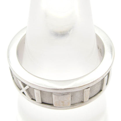 Tiffany & Co(tiffany & Co) Ring Atlas 18K White Gold X Diamond 3P Diamond