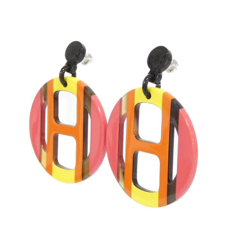 Hermes H Equipe fl Earrings