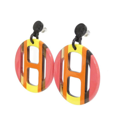 Hermes H Equipe fl Earrings