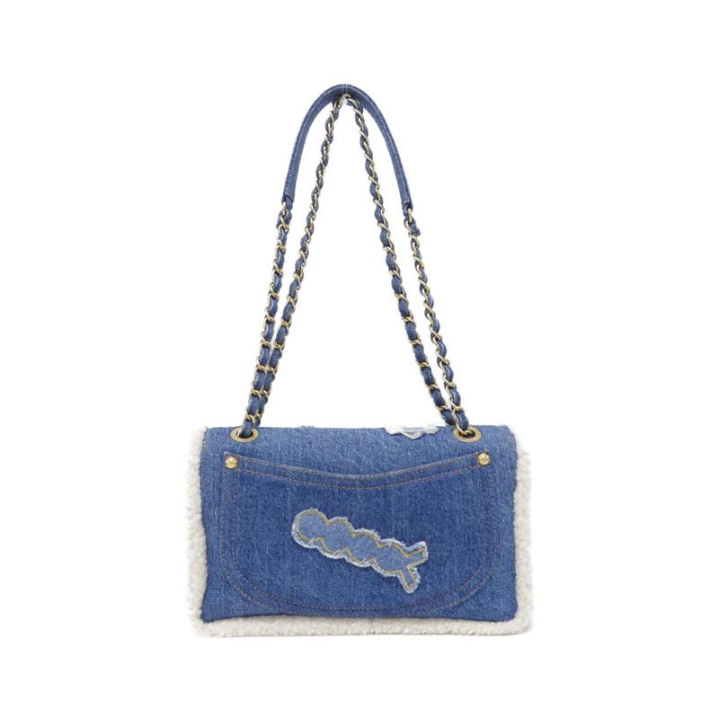 Chanel As0875 Shoulder Denim Bag