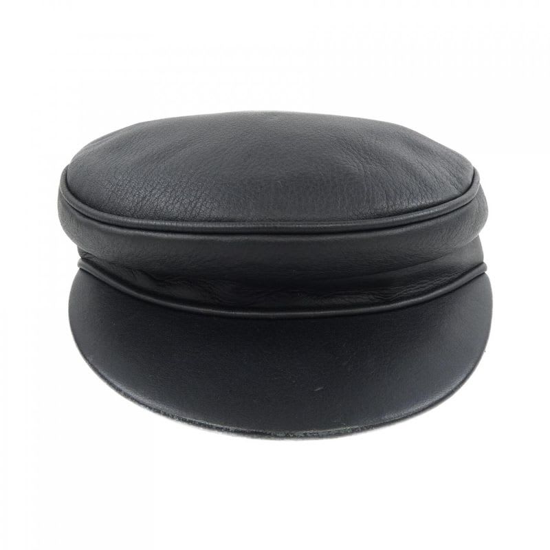 Hermes Black Size 57 Cap