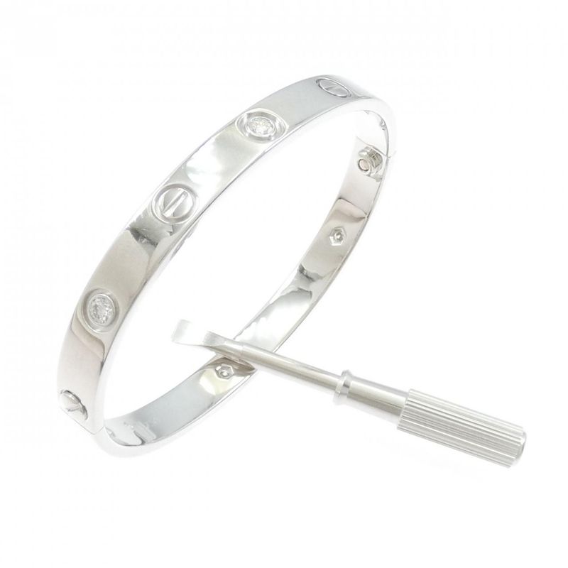 Cartier Love Bracelet Half Diamond 6P