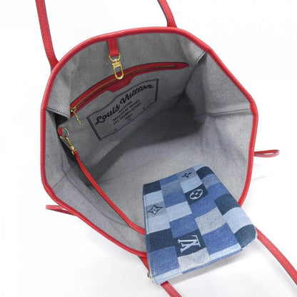 Louis Vuitton Denim Monogram Neverfull MM M44981 Bag