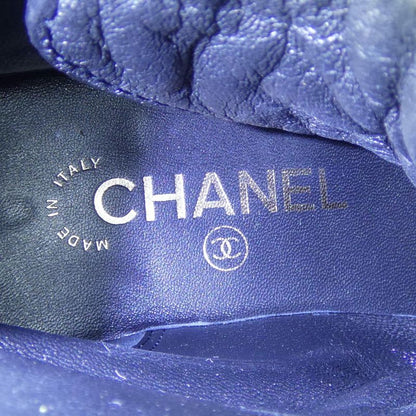 Chanel Lace Up Boots