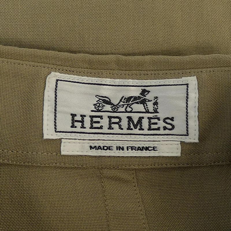 Hermes Khaki Size 38 Shirt