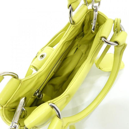 Prada 1 Ba381 Nappa Yellow Bag