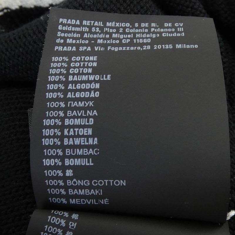 Prada Cotton Crew Neck Sweater P24 I1 R S212 1 Z05 Knit