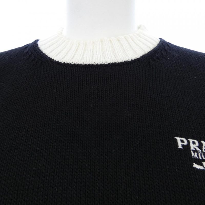 Prada Cotton Crew Neck Sweater P24 I1 R S212 1 Z05 Knit
