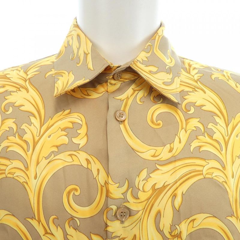 Versace SS Size 50 Beige Shirt