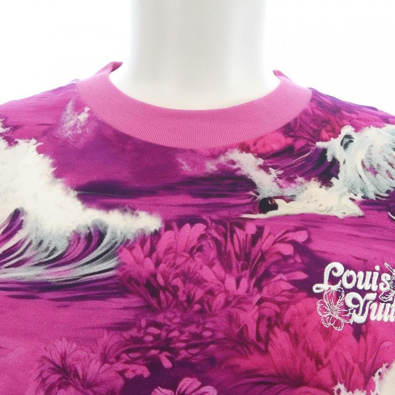 Louis Vuitton Printed Short Sleeve Cotton T-Shirt Hry 20 Wnpg