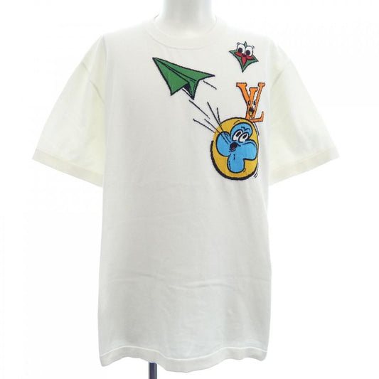 Louis Vuitton Monogram Comics Intarsia Short Sleeve Crew Neck Hon97wha0 Knit