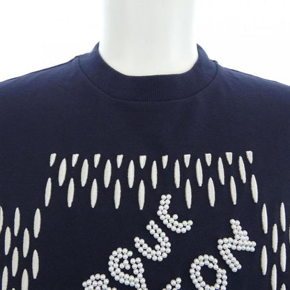 Louis Vuitton Embroidered Signature Cotton T-Shirt Hqy 71 Wnpl
